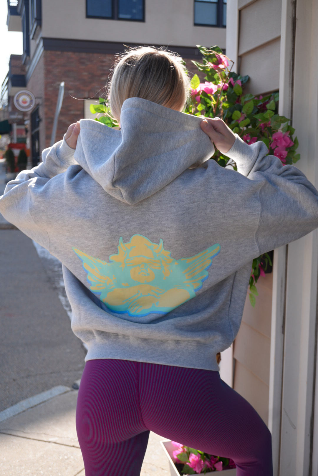 SALE - LAST CHANCE Boys Lie Better Half Hoodie Gray
