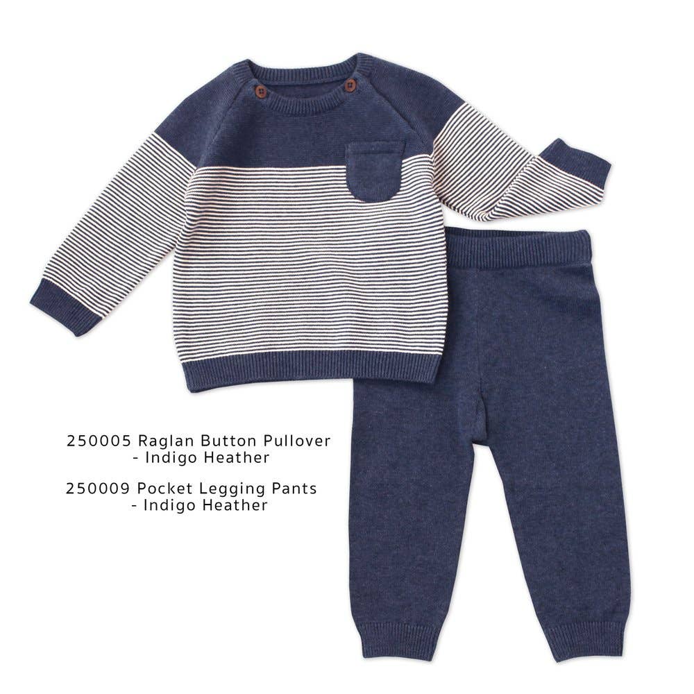 Knit Baby Legging Pants (Organic Cotton)