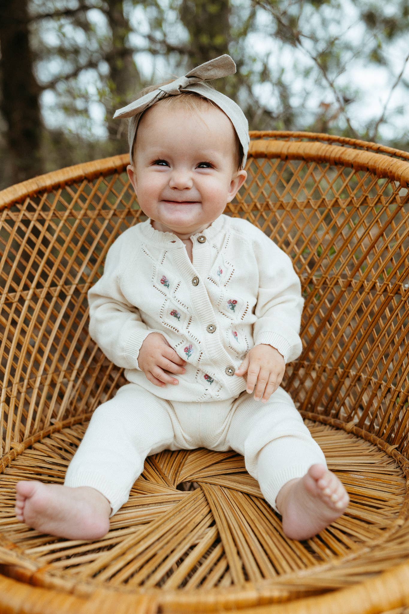 SS24 Sweater Knit Organic Baby Legging Pants (6 Colors)