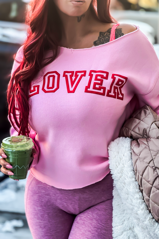 Pink lover sweatshirt 