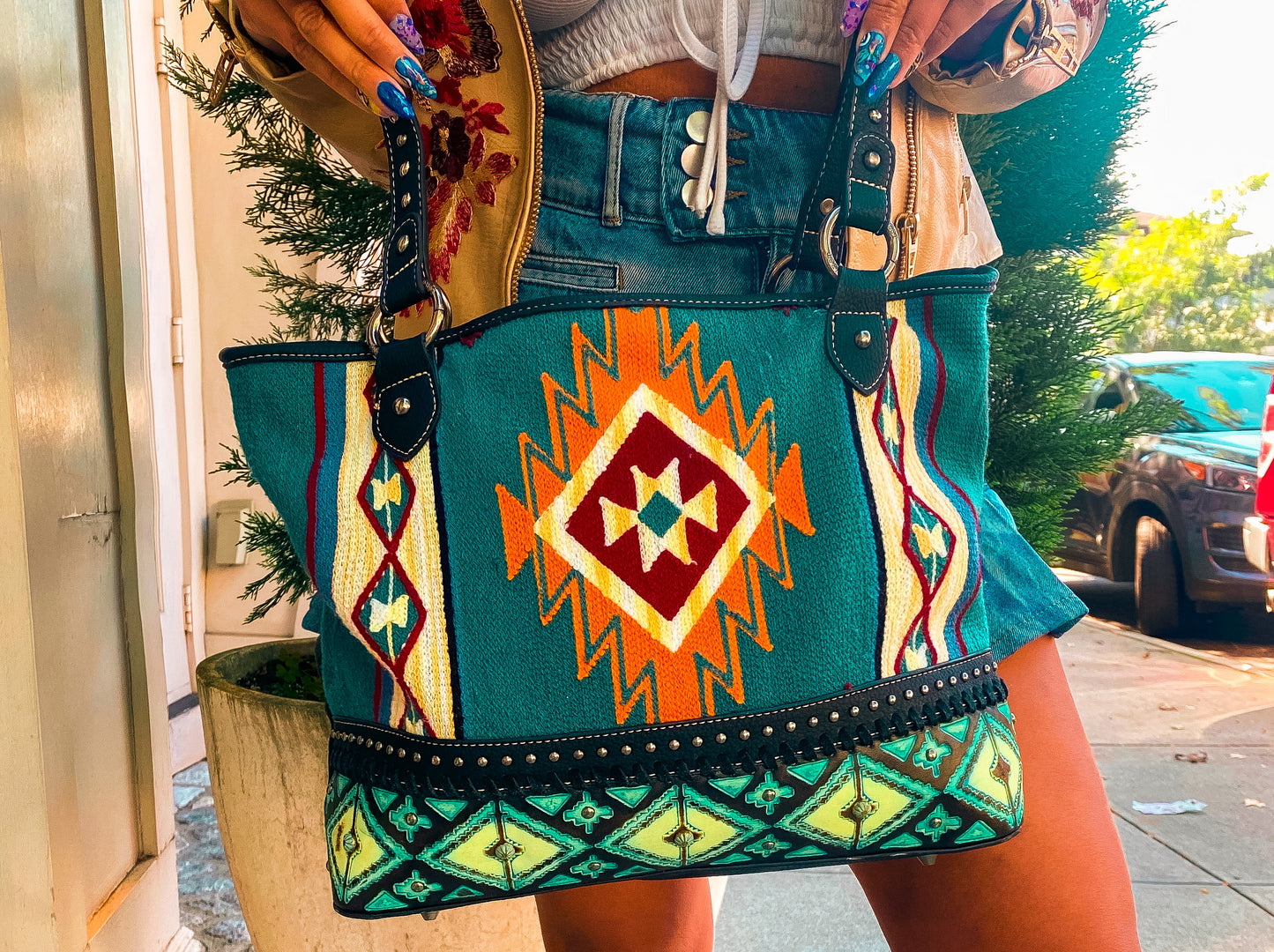 Montana West bag aztec print