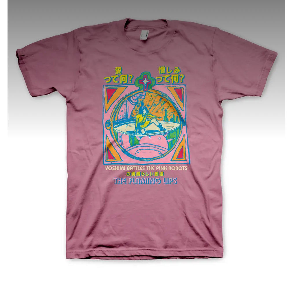 Flaming Lips Pink Robots T-shirt