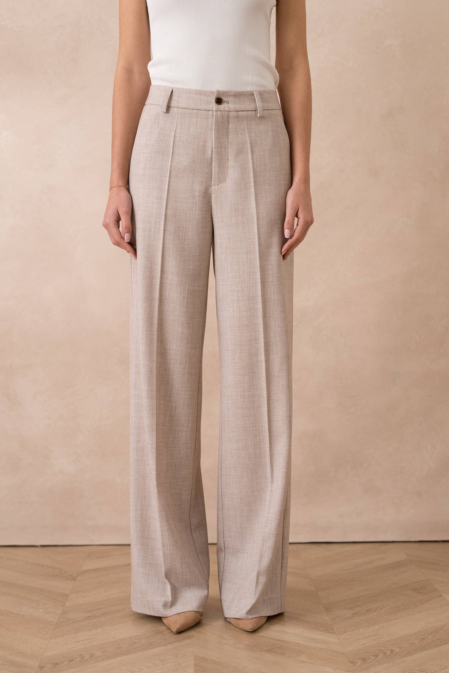 Paris Tailored Trousers Wide Leg