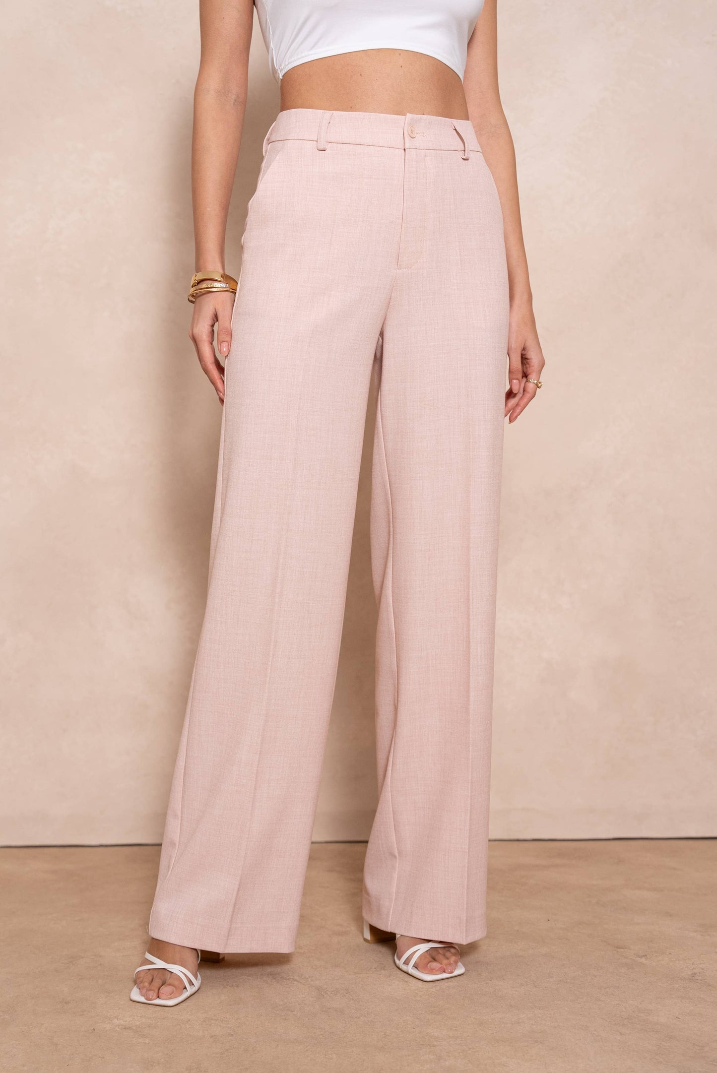Paris Tailored Trousers Wide Leg