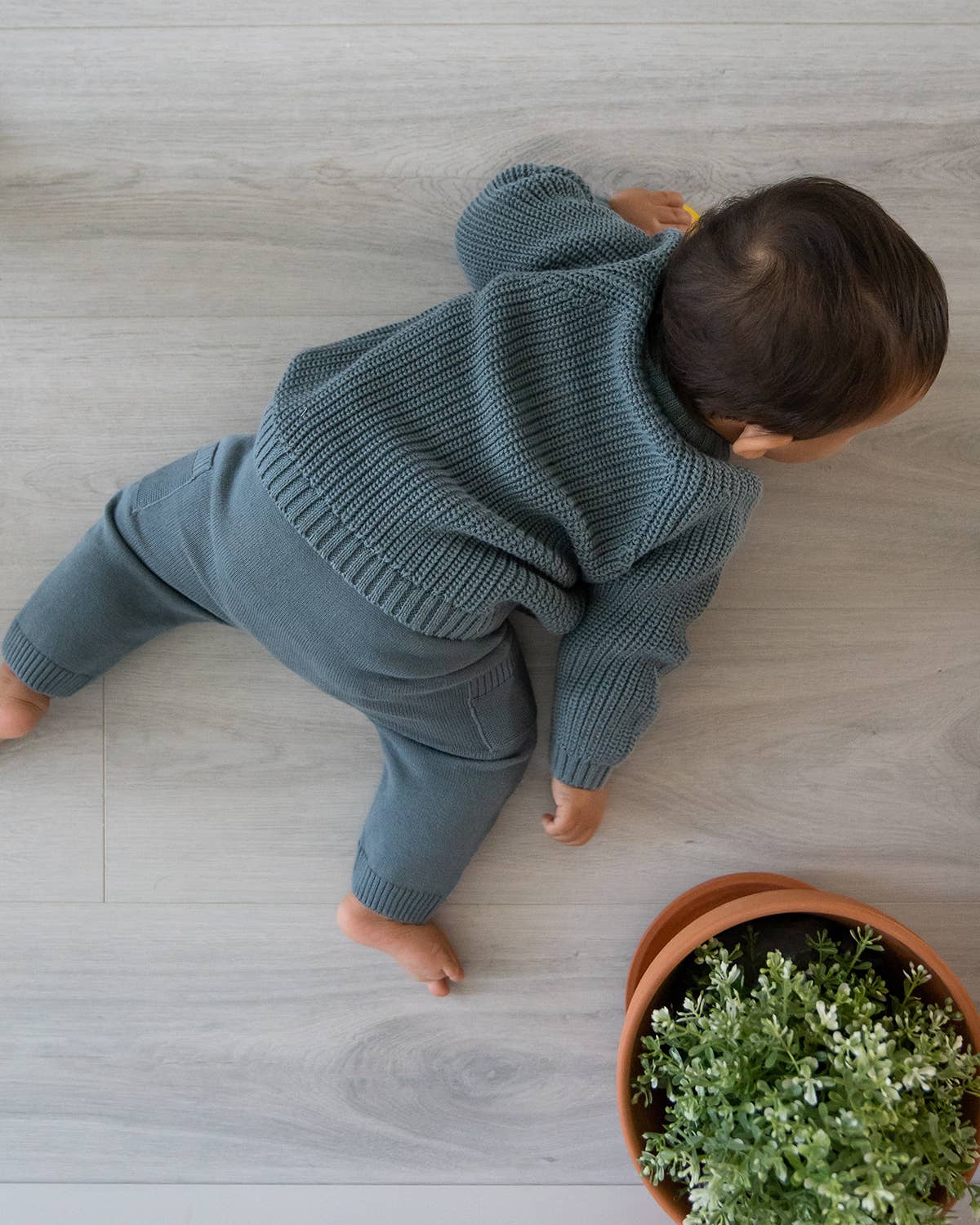 Baby Side Pocket All Season Knit Pants (Organic Cotton)
