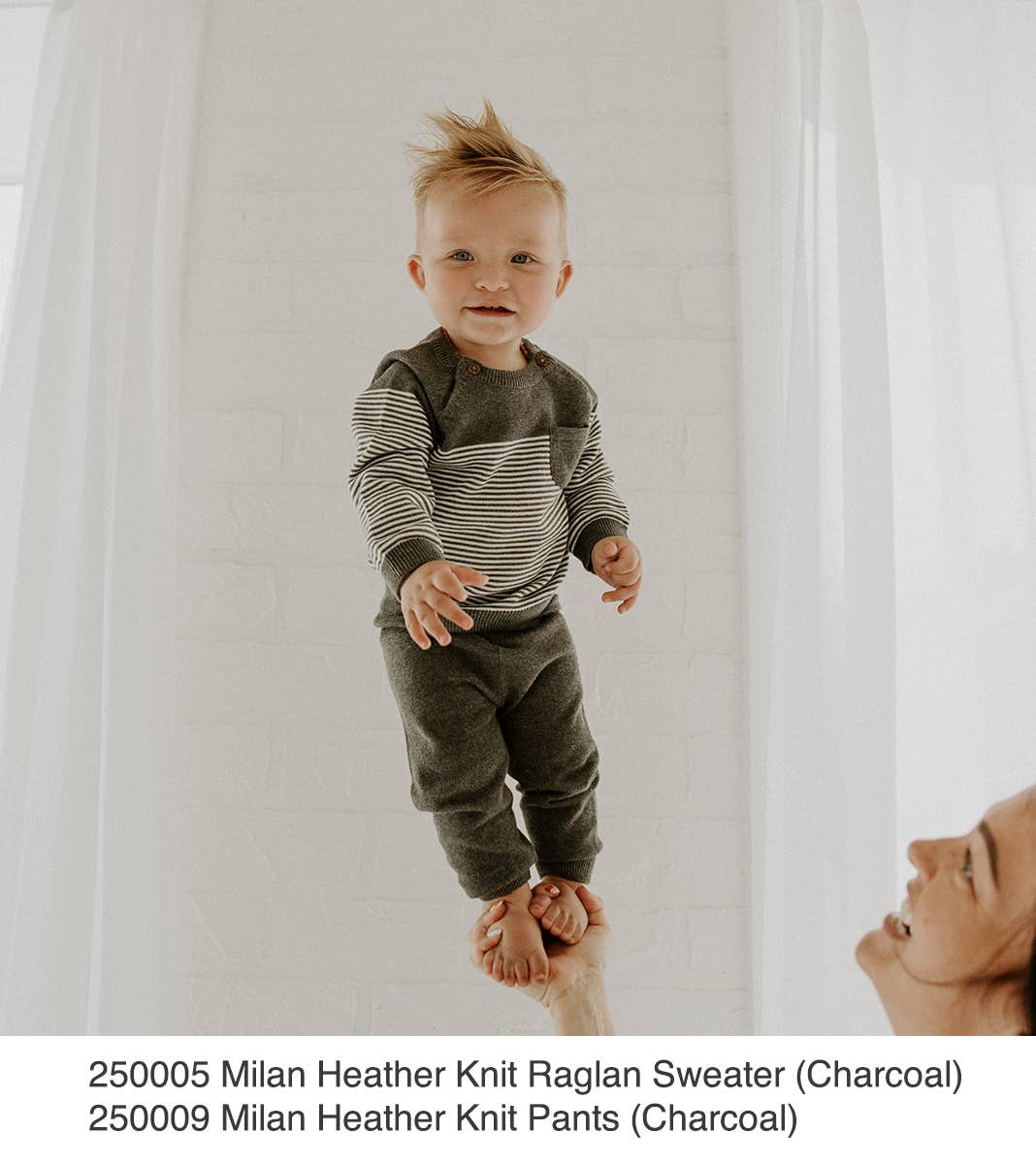 Knit Baby Legging Pants (Organic Cotton)