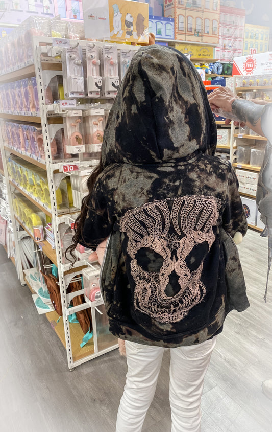Kids skull hoodie